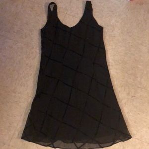 Cynthia Rowleya line black dress